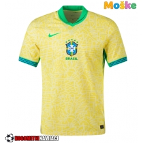 Moške Nogometnih dresov Brazilija Domači Copa America 2024 Kratki rokavi